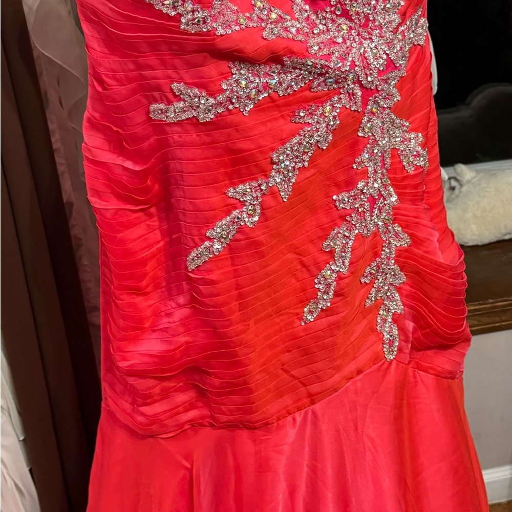 Mac Duggal Vibrant Red Dress